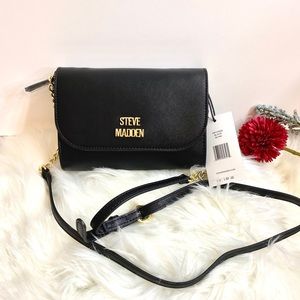 Steve Madden Black Blynn Crossbody